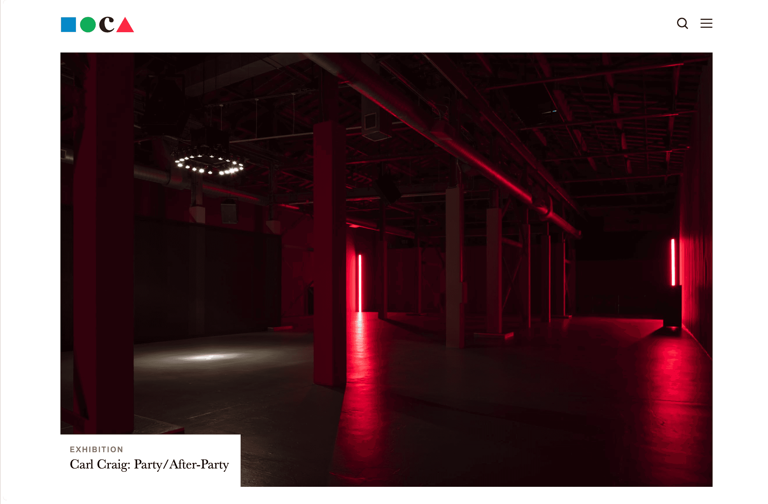 MOCA LOS ANGELES - Slide 1
